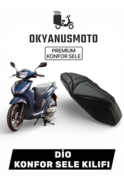 OKYANUSMOTO DİO KONFOR SELE KILIFI