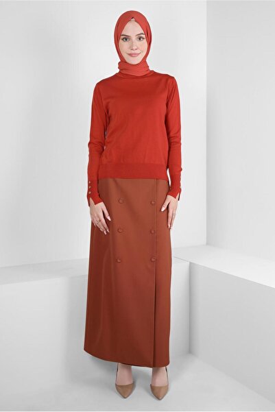 Alvina NECK COLLAR KNITWEAR SWEATER 44051