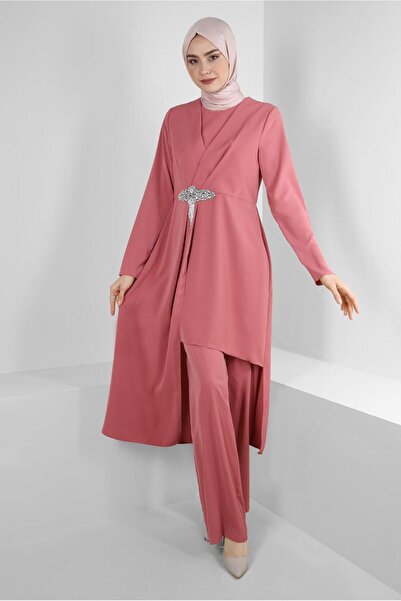 Alvina ΣΕΤ ΠΑΝΤΕΛΟΝΙ ΑΣΥΜΜΕΤΡΙΚΟ ΚΟΠΗ ΠΕΤΡΑ ΛΕΠΤΟΜΕΡΗ ΔΙΠΛΟ ΠΑΝΤΕΛΟΝΙ 30324