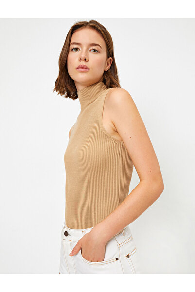 Koton Pulover de bază fără mâneci cu gât tricotat