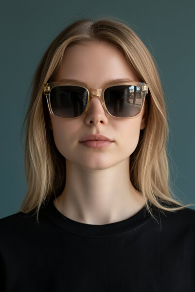 Barcelona نظارات شمسية نسائية ذات طراز زاوية