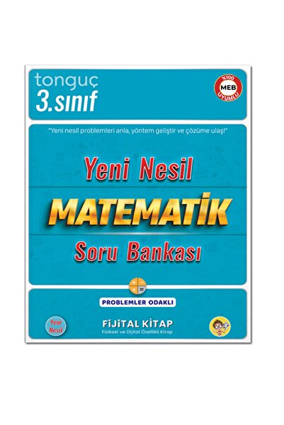 Tonguç Yayınları Tonguç 3. Sınıf Dört Dörtlük Yeni Nesil Matematik Soru Bankası