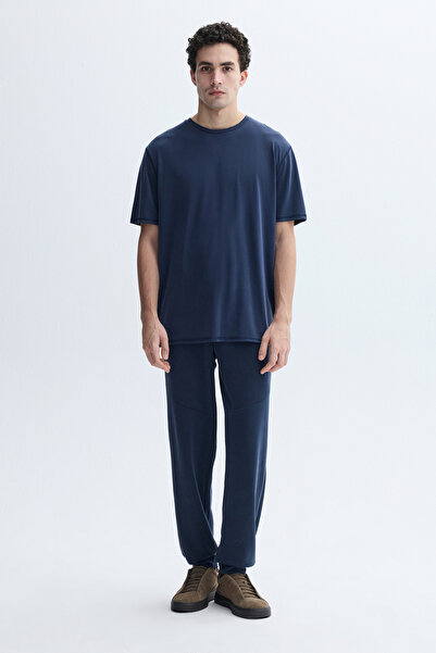 Mudo Comfort Fit Waist-Tie Modal Blend Trackpants