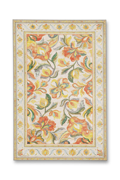 Rugs Modern Halı MOSSO Çiçek Desenli Dokuma Taban Modern Dekoratif Halı sdt207