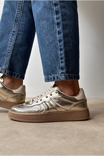 Mupa Shoes Women's Sneakers Gold