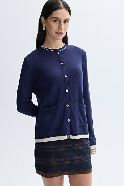 Mudo سترة تريكو بتفاصيل جيب