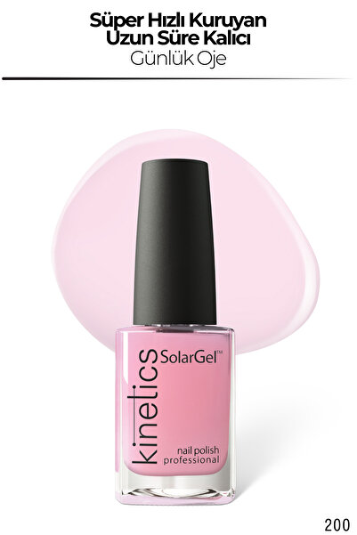 kinetics SolarGel Günlük Oje - Uzun Süre Kalıcı, Yoğun Pigment | #200 NUDE BY...