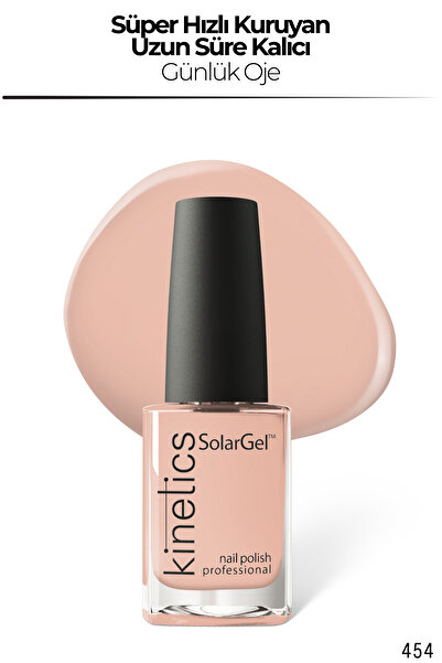 kinetics SolarGel Günlük Oje - Uzun Süre Kalıcı, Yoğun Pigment | #454 BEAUTY ...