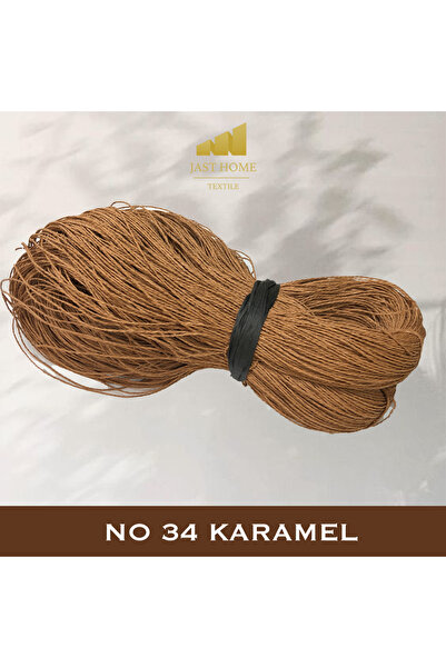 Jast Textile Karamel Renk Kağıt ip