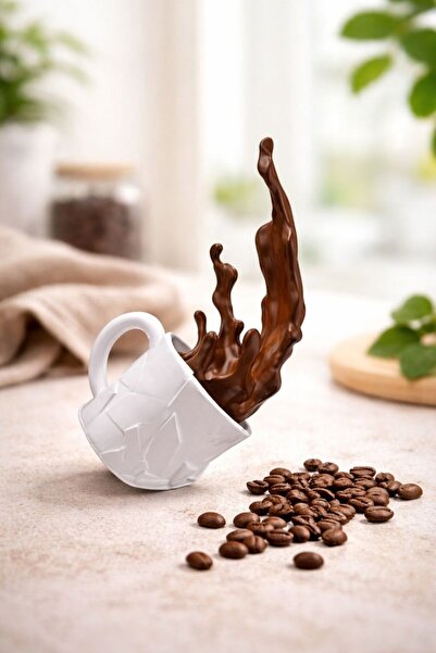 Splashy Decorative Spill Coffee Figure - Coffee Corner - Coffee Corner 20cm