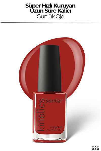 Kinetics Nails Kinetics SolarGel Günlük Oje - Uzun Süre Kalıcı, Yoğun Pigment...