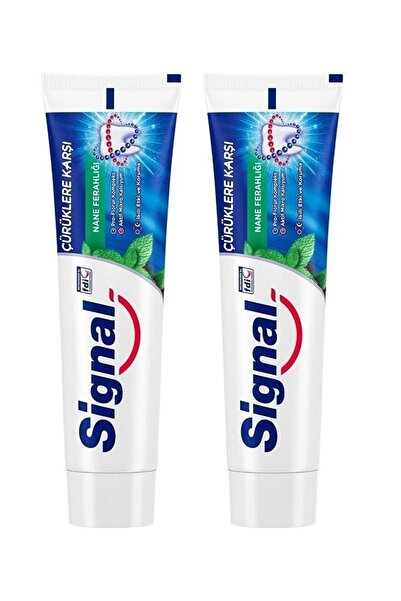 Signal Beyaz Güç Nane Ferahlığı Diş Macunu 100 Ml 6221155075130 (2 Adet)