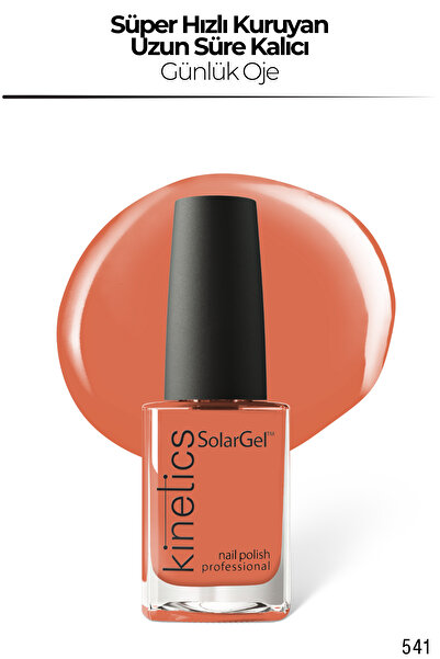 kinetics SolarGel Günlük Oje - Uzun Süre Kalıcı, Yoğun Pigment | #541 GİNGER ...