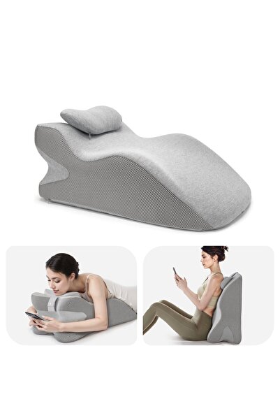 Generic Adult Ergonomic Memory Foam Triangle Wedge Pillow with Washable Cover...