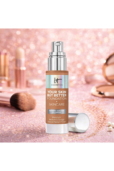 it cosmetics كريم أساس "بشرتكِ لكن أفضل" + منتجات العناية بالبشرة