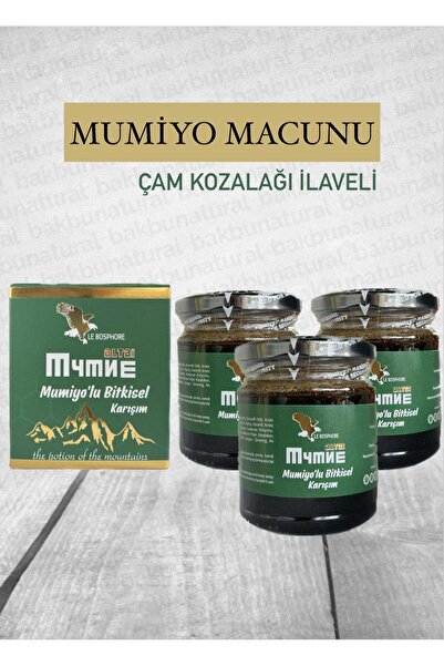 bakbu natural Mumiyo,Mumiyo'lu Macun 3'lü