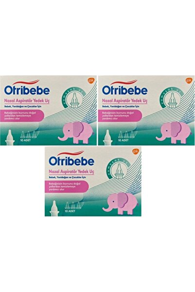 Otribebe Tek Kullanımlık Nazal Aspiratör Yedek Ucu 30 Adet 12/2025