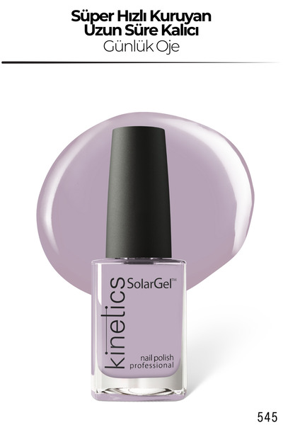 kinetics SolarGel Günlük Oje - Uzun Süre Kalıcı, Yoğun Pigment | #545 HARMONY...