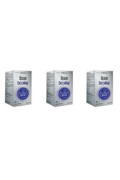 Ocean Ocean Extramag 200 Mg Magnezyum 60 Tablet 3'lü Paket