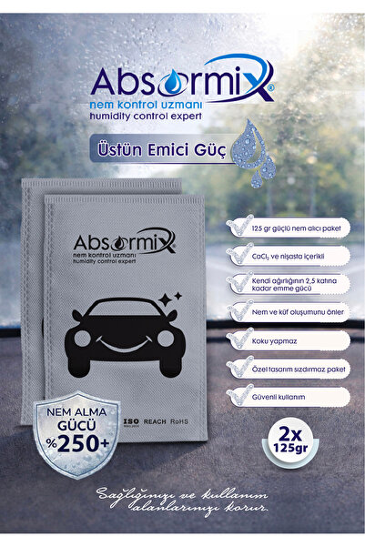 Nem Alıcı Paket CAR 2x125 gr.