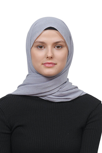 Altobeh Жіночий практичний шарф з ефектом зморшок Mira Tesettür