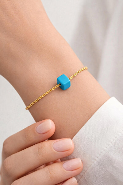 Bilezikci Burma Zincirli 14 Ayar Altın Bileklik