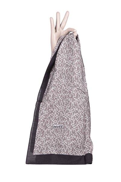 Invee Шал Aura ЧЕРЕН-СИВ