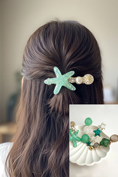 Modex Green Sea Shell Multi-Buckle Set (6cm)