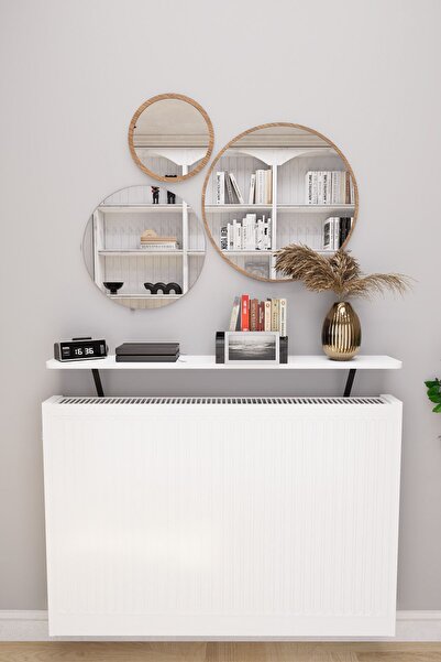 Mirobi Soravel Petek Üstü Uçan Raf Dresuar Kalorifer Peteği Rafı 120 X 18 Cm ...