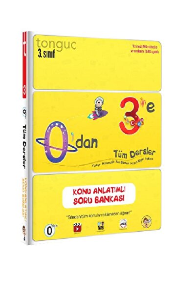 Tonguç Yayınları Tonguç 3. Sınıf 0 Dan 3 E Tüm Dersler Konu Anlatımlı Soru Ba...