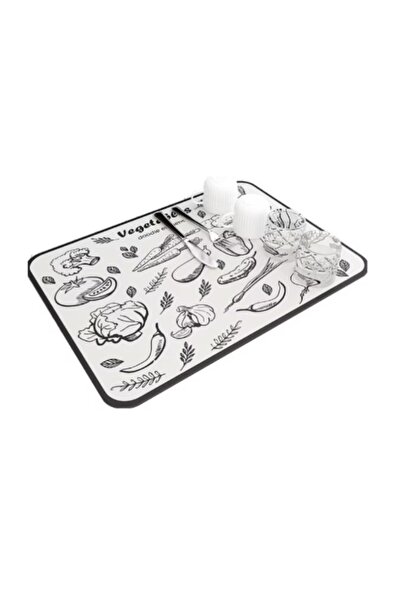 LILY Covoras super absorbant pentru scurgere vesela si tacamuri 60x40 cm