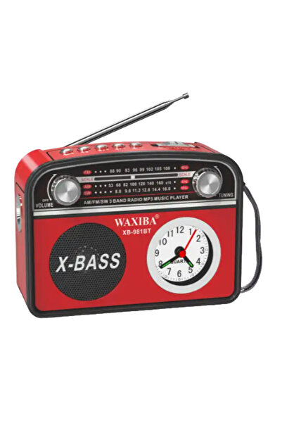OEM Radio portabil XB 981BT MP3 cu ceas