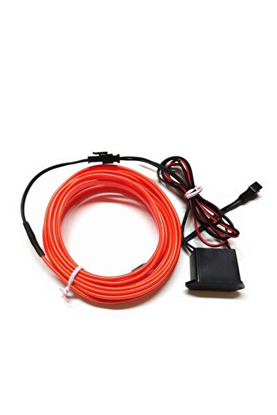 Ruan Banda Led 12v Neon Rosie Auto Droser Putere 5w Fir 2 Metri