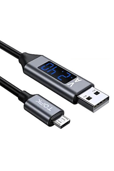 PRİZE Cablu Micro USB cu Display Digital incarcare telefon mobil