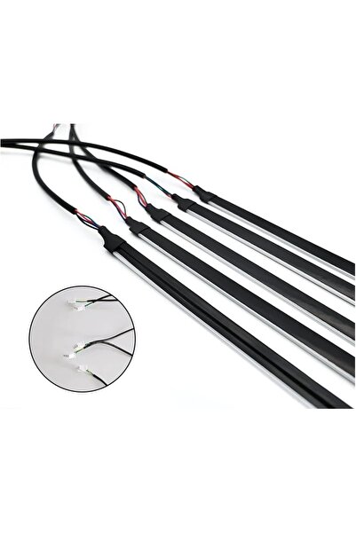 Ruan Kit Lumini Ambientale interior auto 18 in 1 RGB cu Aplicatie