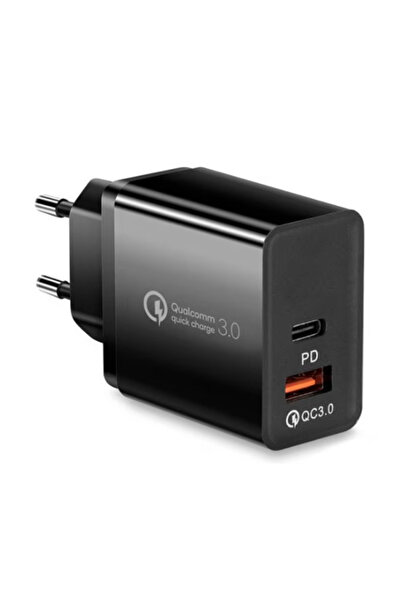 OEM Incarcator de retea Type C si USB PD 36W QuickCharge 3.0