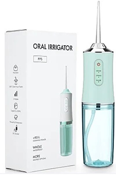 BASHAR Irigator Bucal Portabil PPS Pulse VERDE 1 CAPAT BS