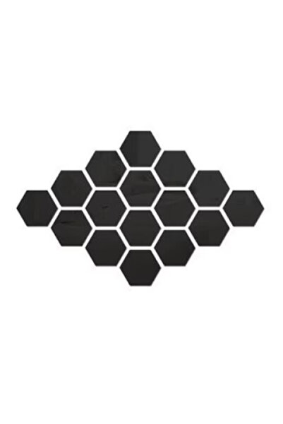 OEM Set 10 Oglinzi Design Hexagon NEGRE - Oglinzi Decorative Acrilice Cristal...