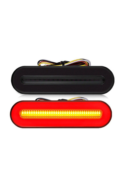 Ruan Set 2 Lampi 12 cm auto spate LED 12/24V stop frana semnal dinamic 12 cm