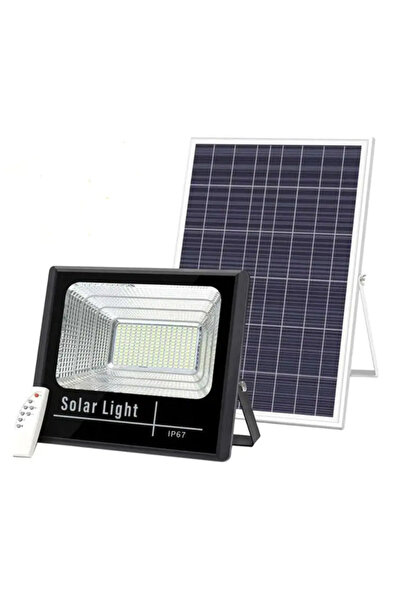 OEM Proiector 200W LED DIMABIL cu Panou Solar INDIVIDUAL si Telecomanda HA
