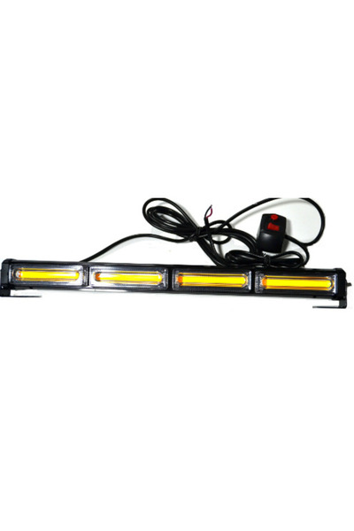 Ruan Rampa avertizare luminoasa 4 Led COB 12/24v