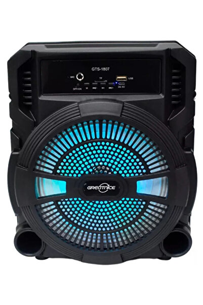 AHMED Boxa GTS 1807 Bluetooth de 8 inch cu LED RGB