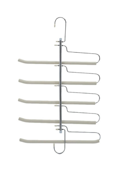 OEM Organizator pentru pantaloni 5 suporturi otel inoxidabil