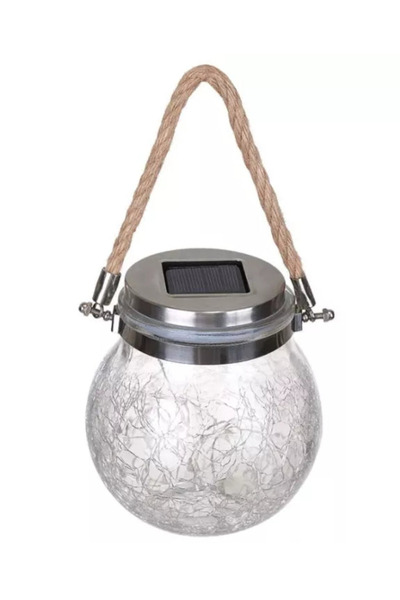 Mihai Lampa Solara LED tip borcan Q TL60 lumina colorata si maner