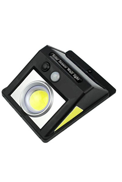 XL Lampa solara de perete cu leduri laterale lupa si senzor de miscare si lum...