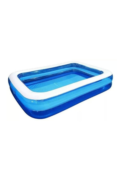 OEM Piscină gonflabilă pentru adulți/copii, dimensiuni 200 x 150 x 50 cm, dre...