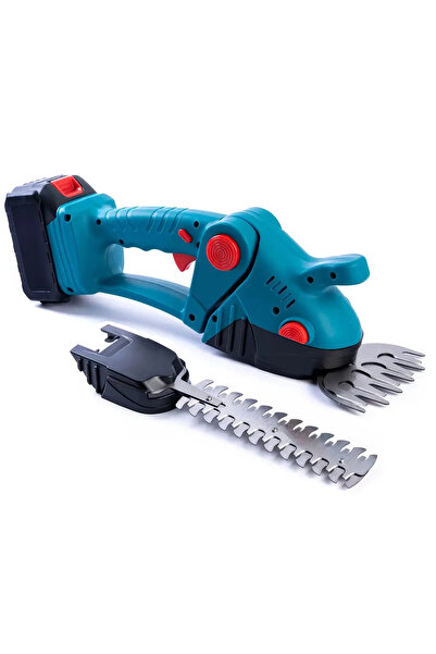 OEM 2 in 1 electric garden shears, battery operated, for trimming grass, hedg...