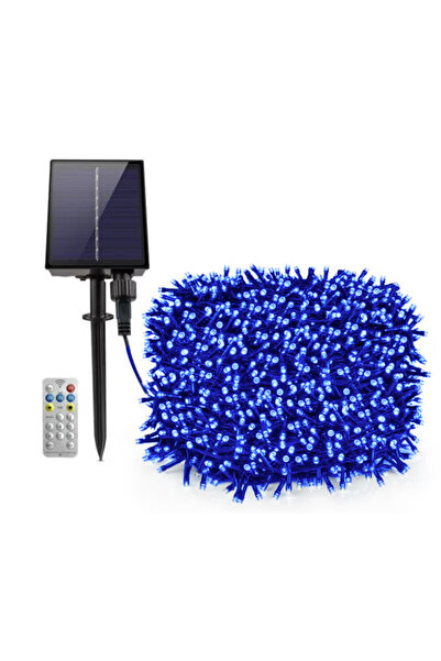 LILY Instalație solară decorativă lungime 60 metri 1500 15 ALBASTRU