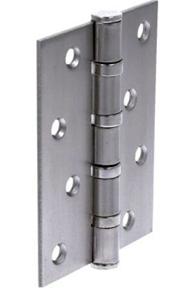 OEM Set 2 x Balama cu aripi plane din inox pentru usa