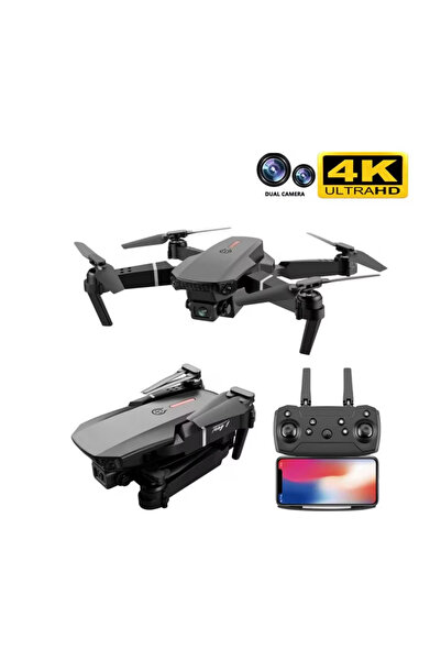 HA Dronă E88 PRO 4K cu brațe pliabile, 2 camere wifi, buton Return to Home, 4K HD